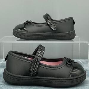 Carter’s Flora Girl’s Mary Jane Shoes Black Size 5M Toddler